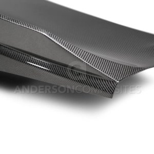 Chevrolet Camaro Decklid - Anderson Composites - Double Sided w/ Integrated Spoiler - Carbon Fiber - `16-`21
